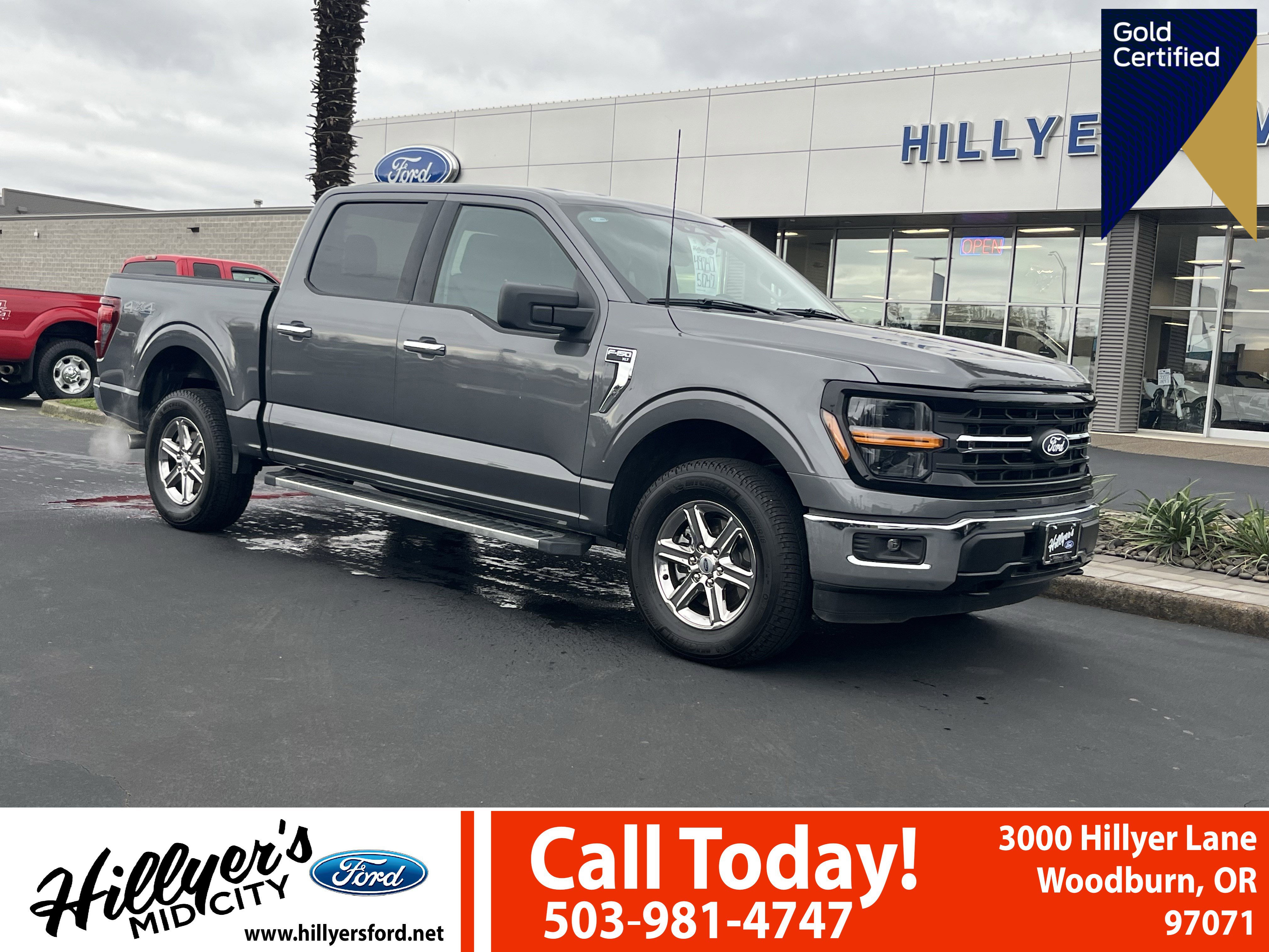 Certified 2025 Ford F150 XLT w/ Equipment Group 301A Standard