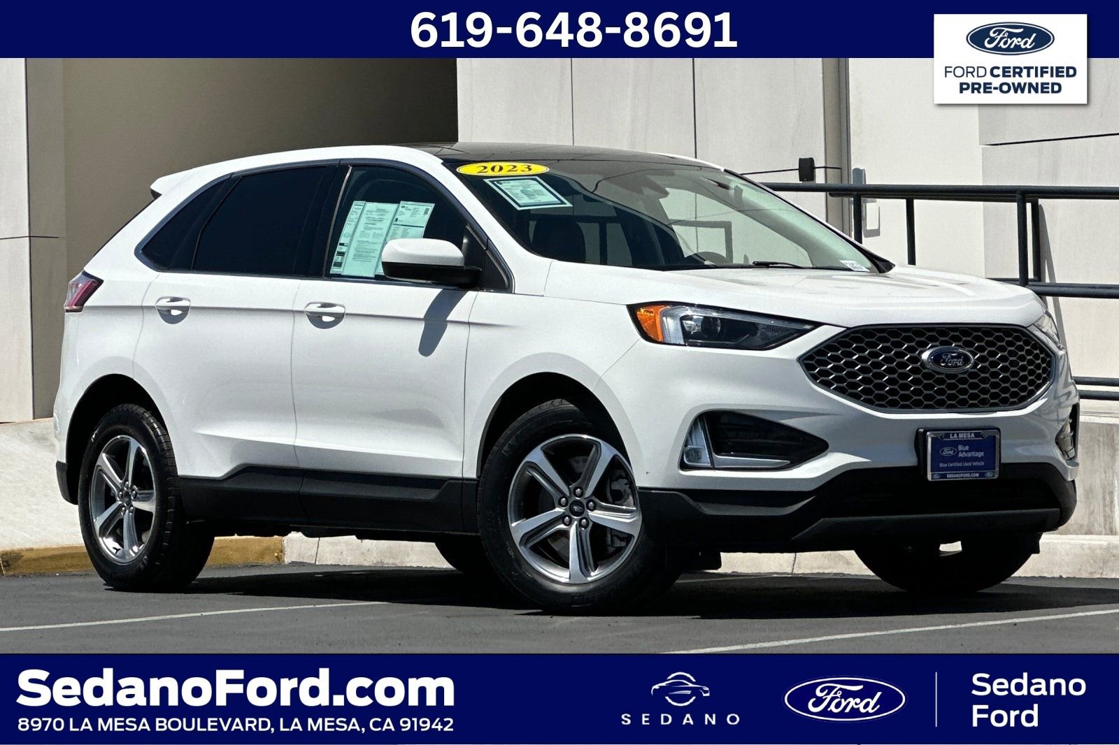 Certified 2023 Ford Edge SEL w/ Convenience Package AWD/4WD image 1