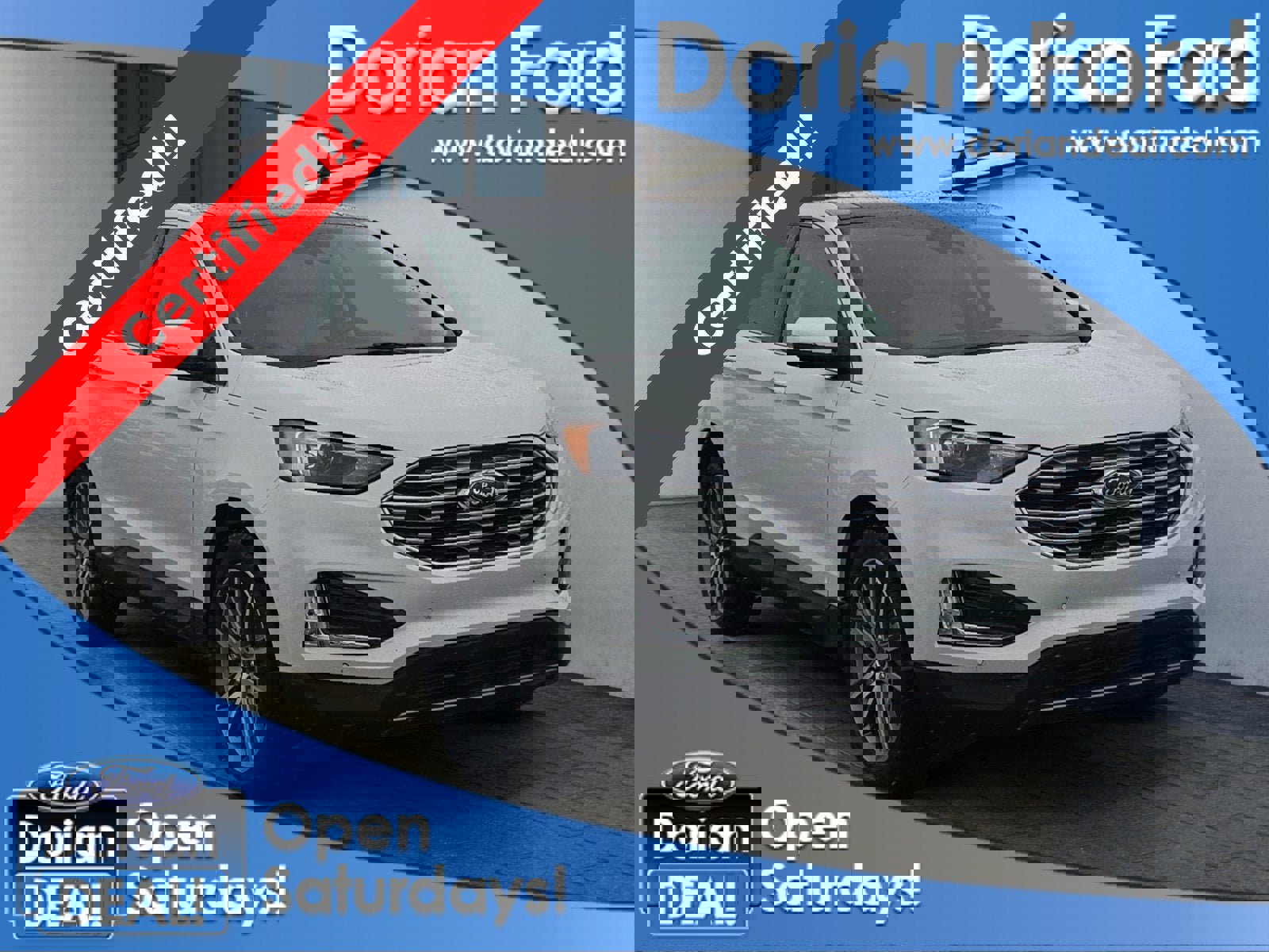 Certified 2022 Ford Edge Titanium w/ Class II Trailer Tow Package image 7