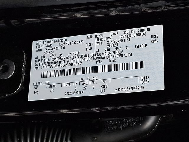Certified 2025 Ford F150 XLT w/ Equipment Group 302A MID AWD/4WD image 28