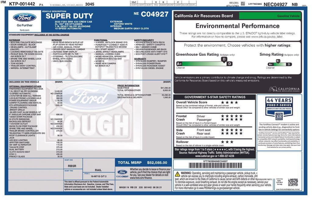 Certified 2022 Ford F250 XL w/ STX Appearance Package image 13