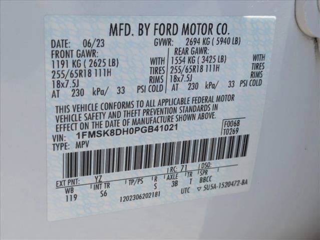 Certified 2023 Ford Explorer XLT w/ Equipment Group 202A AWD/4WD image 24