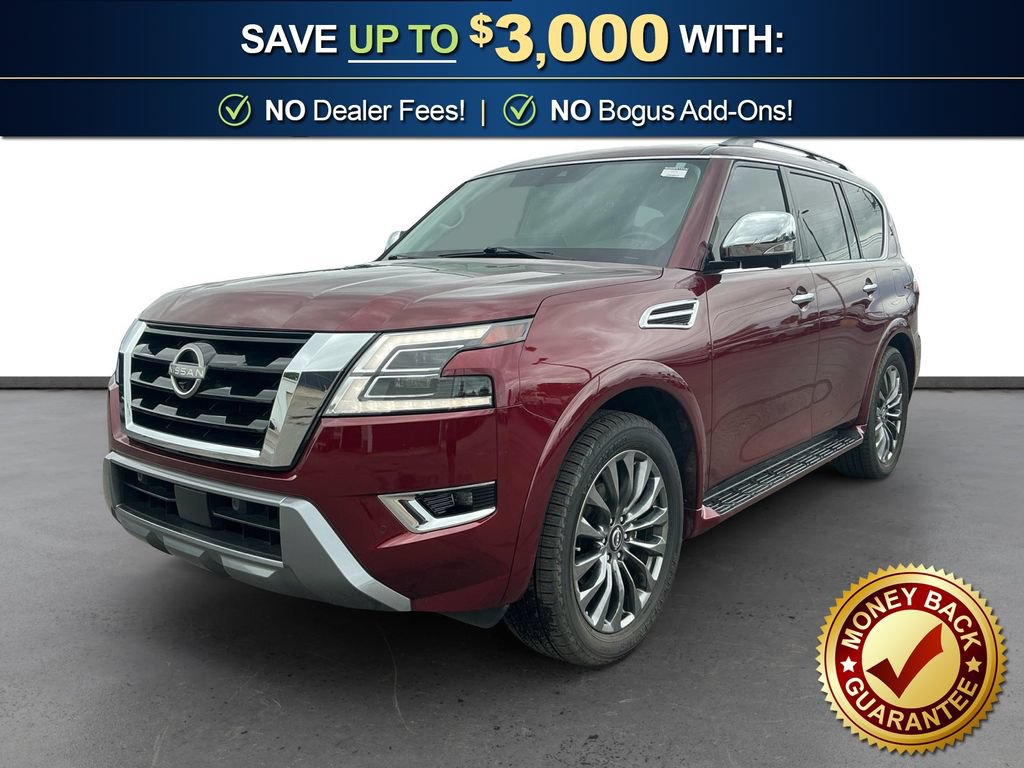 Used 2023 Nissan Armada Platinum w/ Captain's Chairs Package RWD 360° Tour
