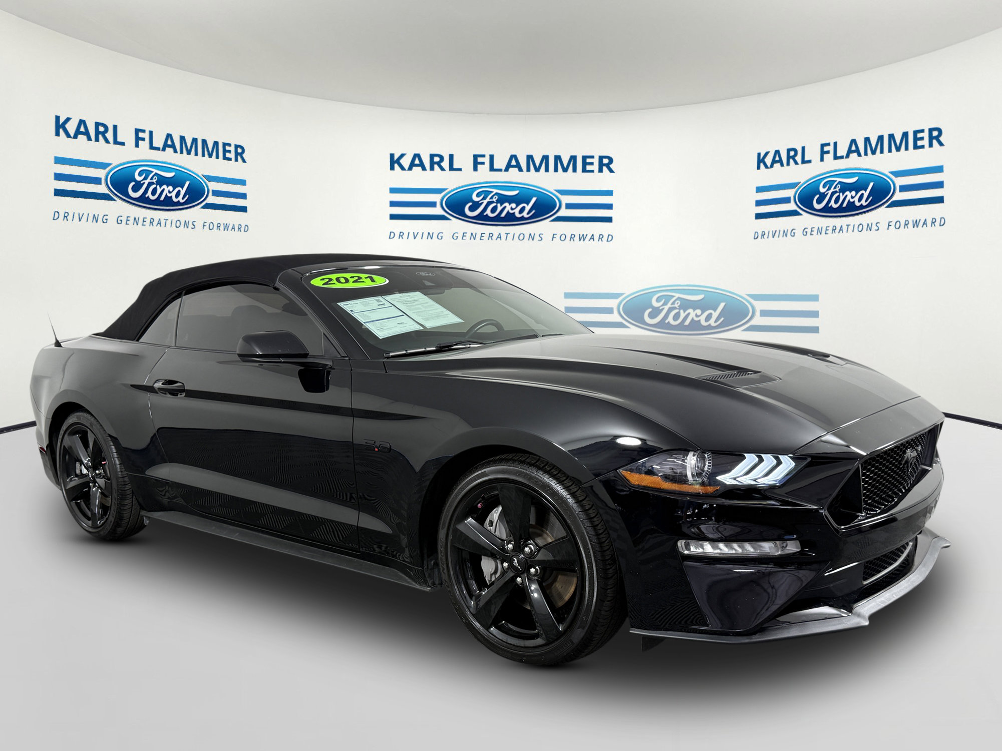 Certified 2021 Ford Mustang GT Premium w/ Black Accent Package
