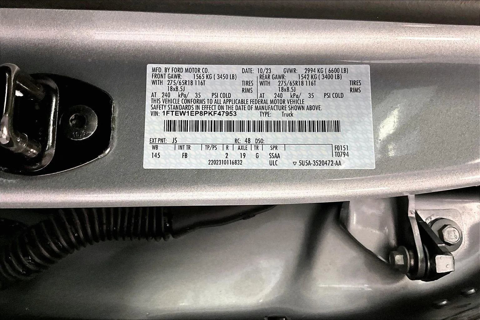 Certified 2023 Ford F150 XLT w/ Equipment Group 302A High image 33