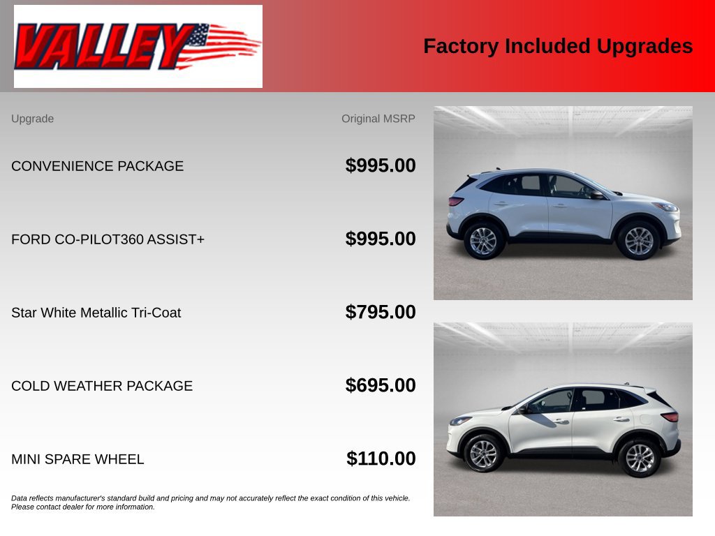 Certified 2022 Ford Escape SE w/ Convenience Package AWD/4WD image 6