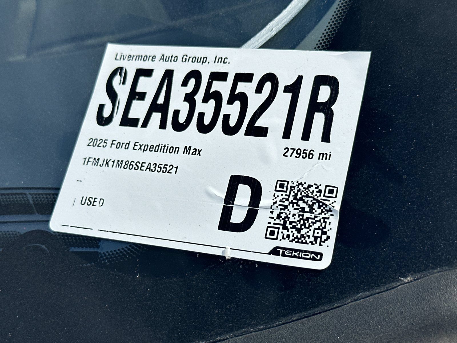 Certified 2025 Ford Expedition Max Platinum AWD/4WD image 2