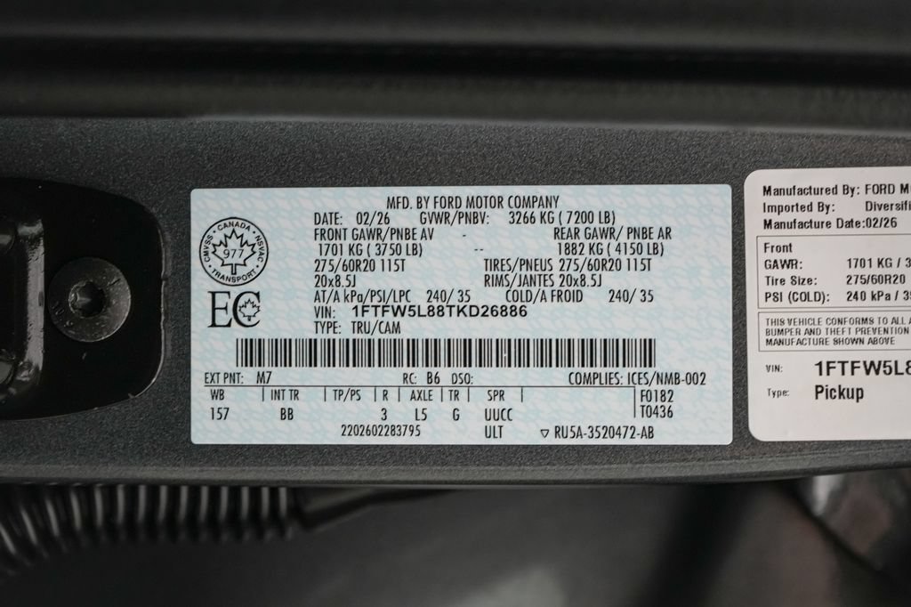 Certified 2026 Ford F150 Lariat AWD/4WD image 25