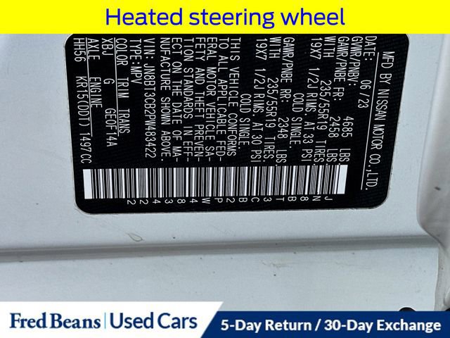 Used 2023 Nissan Rogue SL w/ SL Premium Package image 39