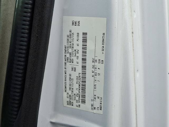 Certified 2021 Ford E-350 and Econoline 350 Super Duty RWD image 23