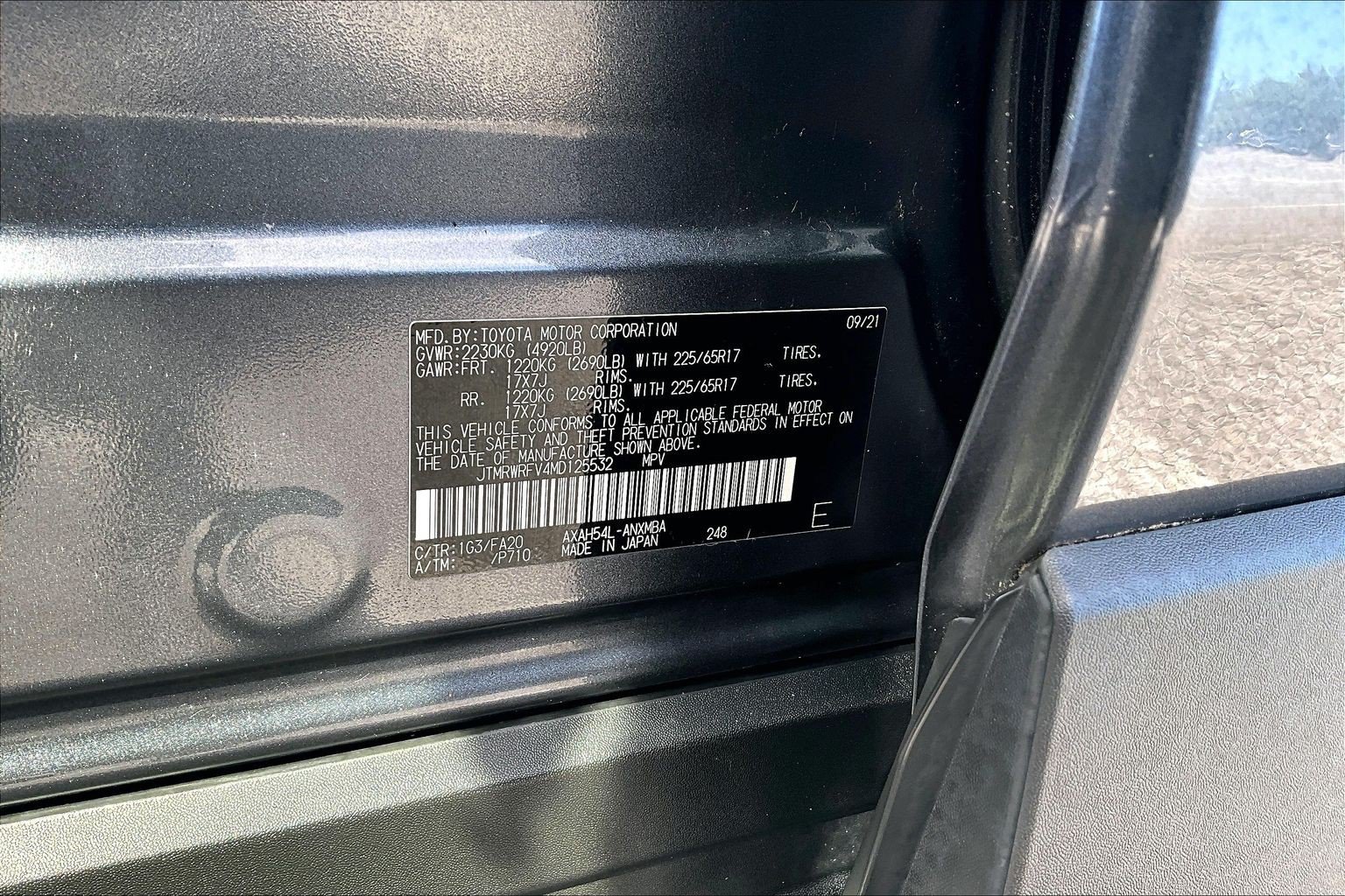 Used 2021 Toyota RAV4 XLE w/ Convenience Package AWD/4WD image 19