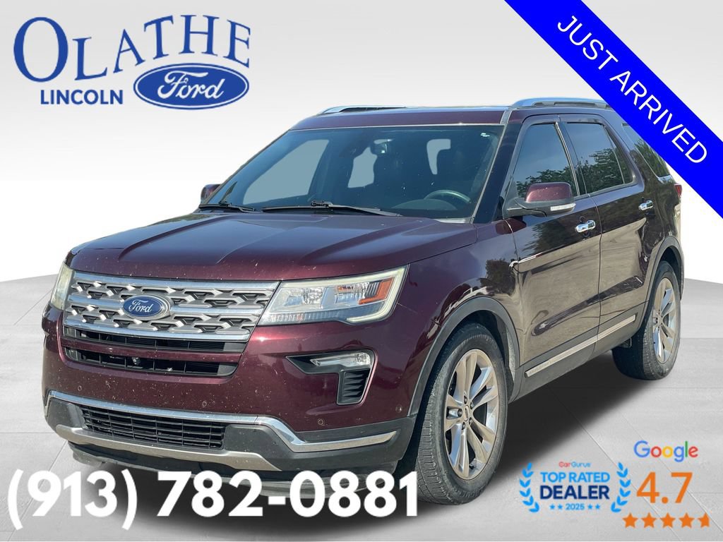 Certified 2018 Ford Explorer Limited w/ Equipment Group 301A FWD image 1