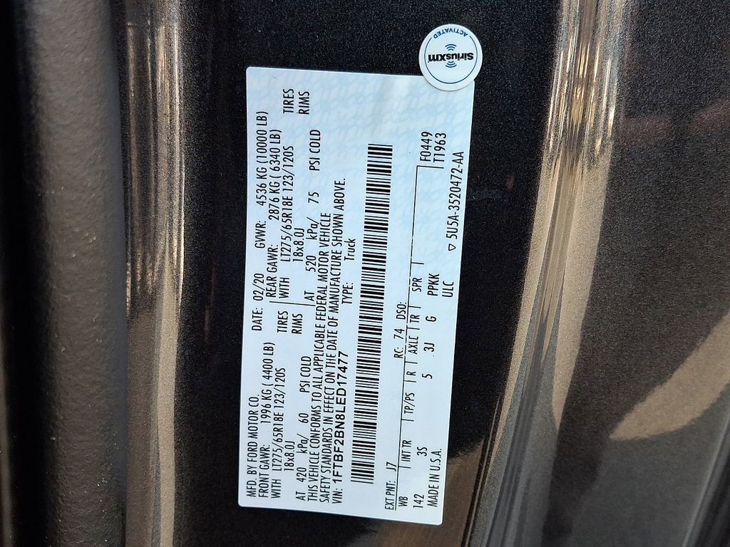 Certified 2020 Ford F250 XLT w/ XLT Value Package image 25