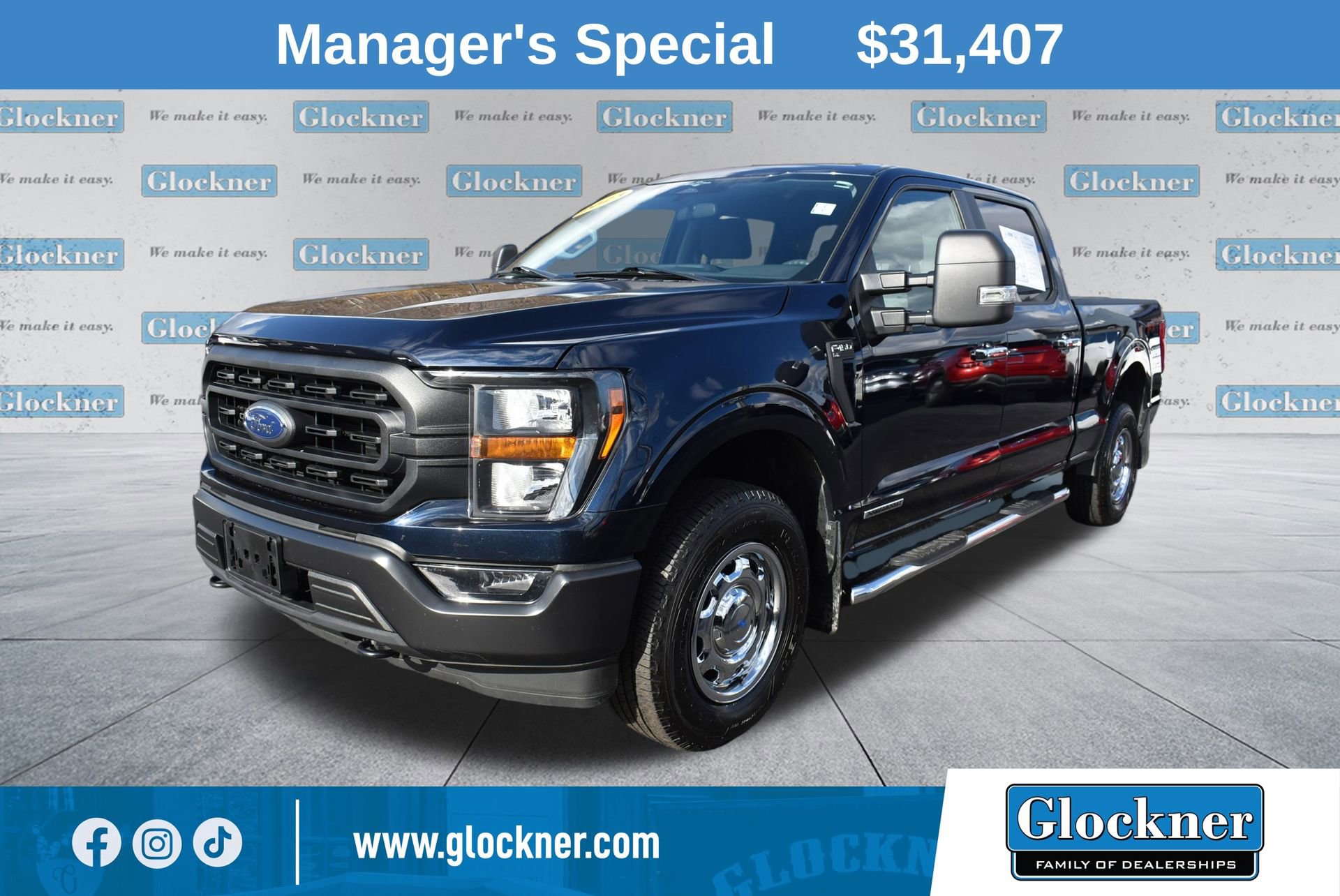 Certified 2023 Ford F150 XL w/ Trailer Tow Package