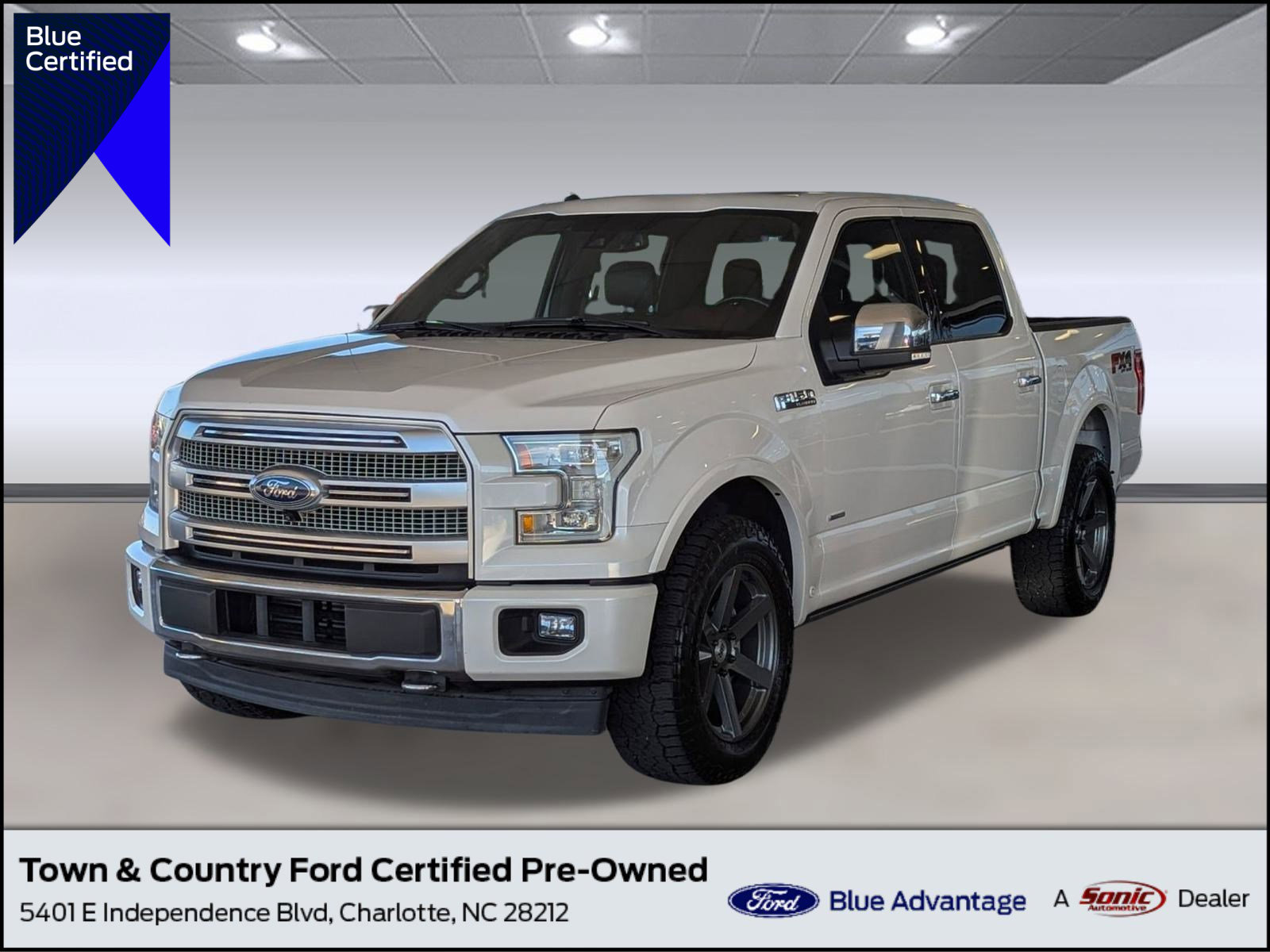 Certified 2017 Ford F150 Platinum w/ Equipment Group 701A Luxury