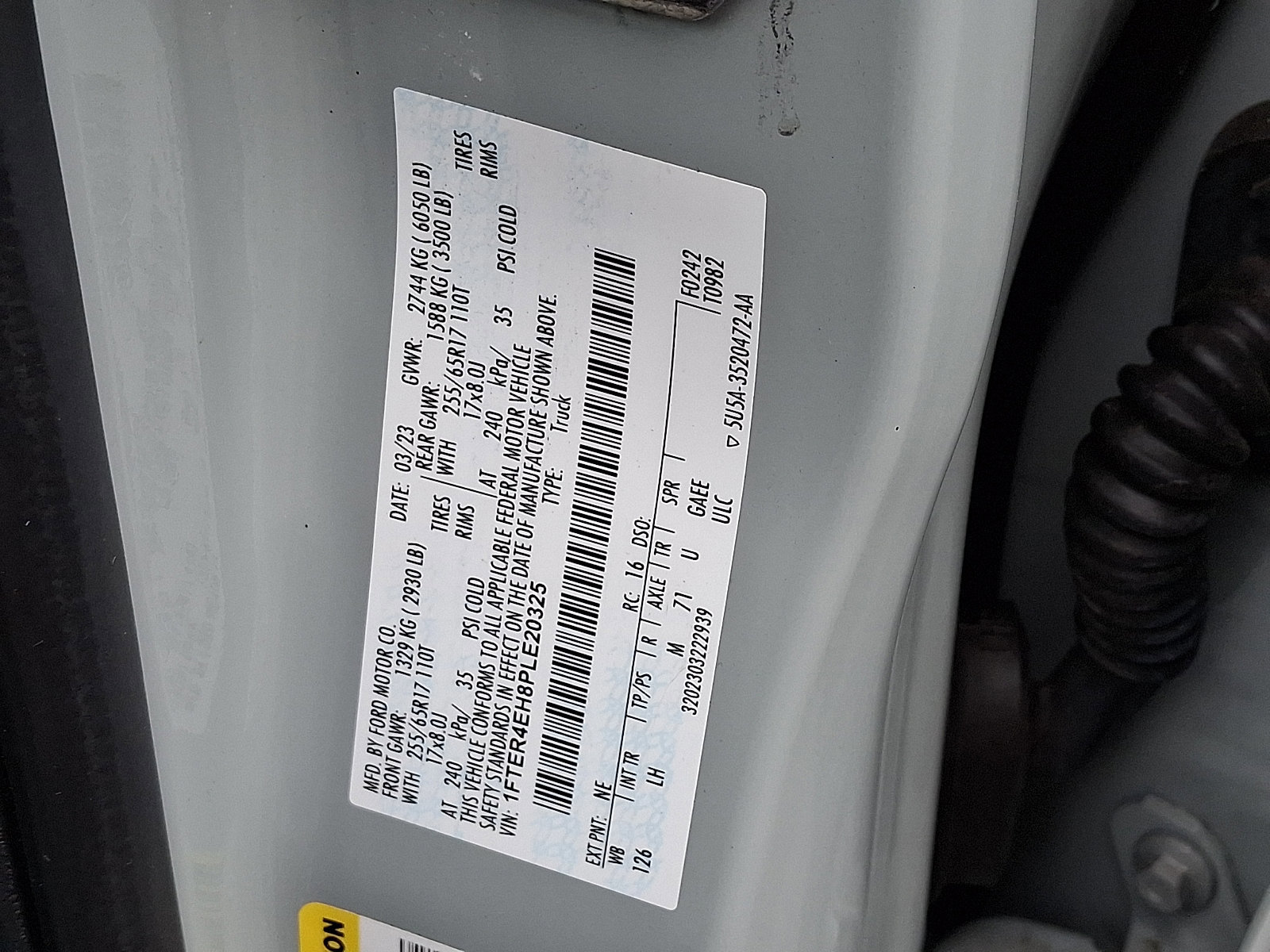 Certified 2023 Ford Ranger XLT w/ Equipment Group 302A High RWD image 26