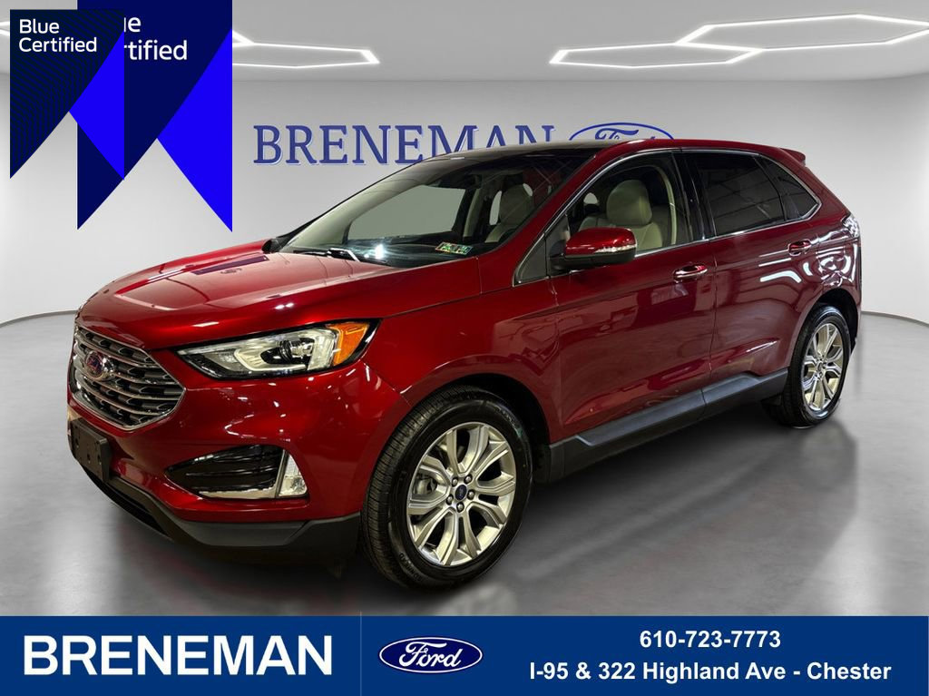 Certified 2019 Ford Edge Titanium w/ Cold Weather Package