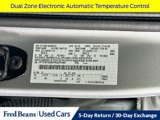 Certified 2023 Ford F150 XLT w/ Equipment Group 302A High AWD/4WD image 25
