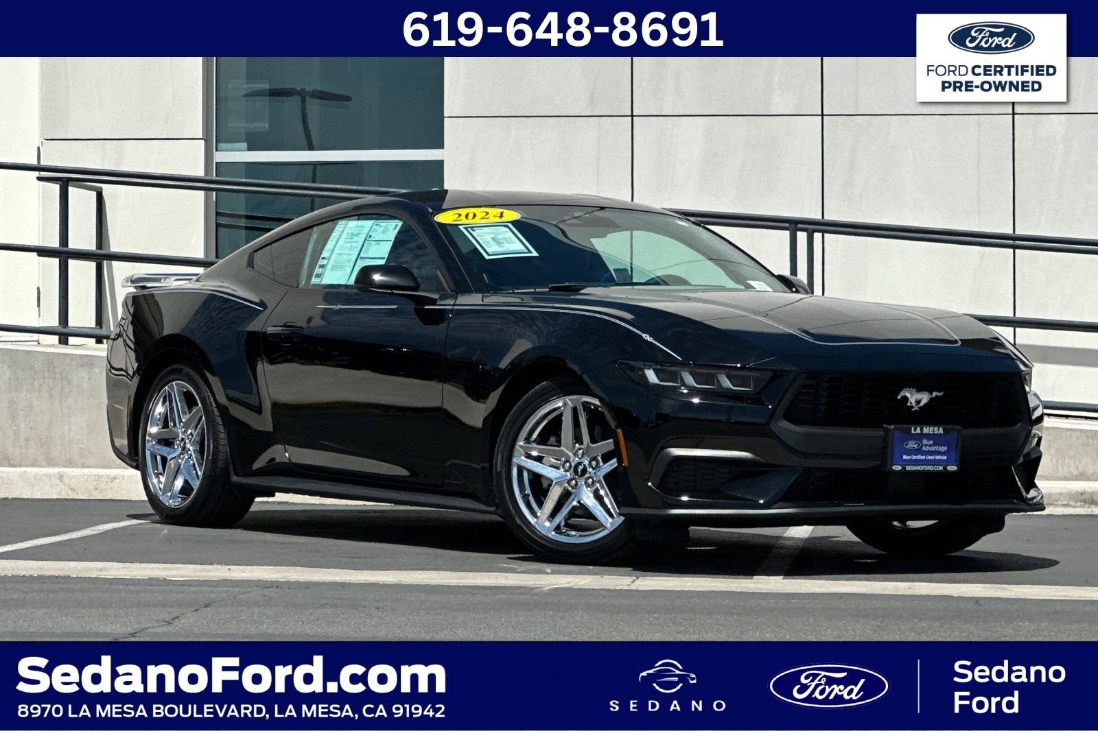 Certified 2024 Ford Mustang Premium RWD image 1