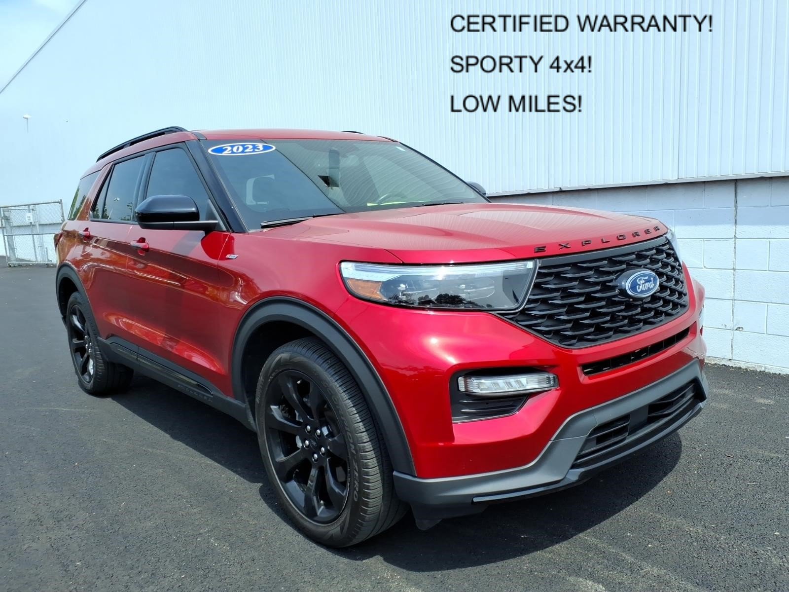 Certified 2023 Ford Explorer ST-Line w/ Class IV Trailer Tow Package AWD/4WD image 1