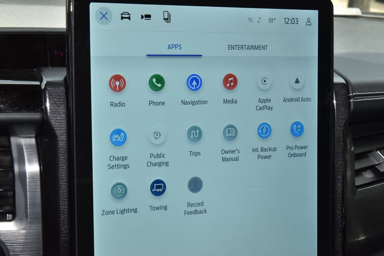 Certified 2025 Ford F150 Lightning Platinum AWD/4WD image 29