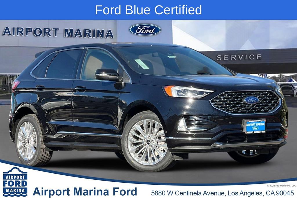 Certified 2022 Ford Edge Titanium w/ Equipment Group 301A image 1