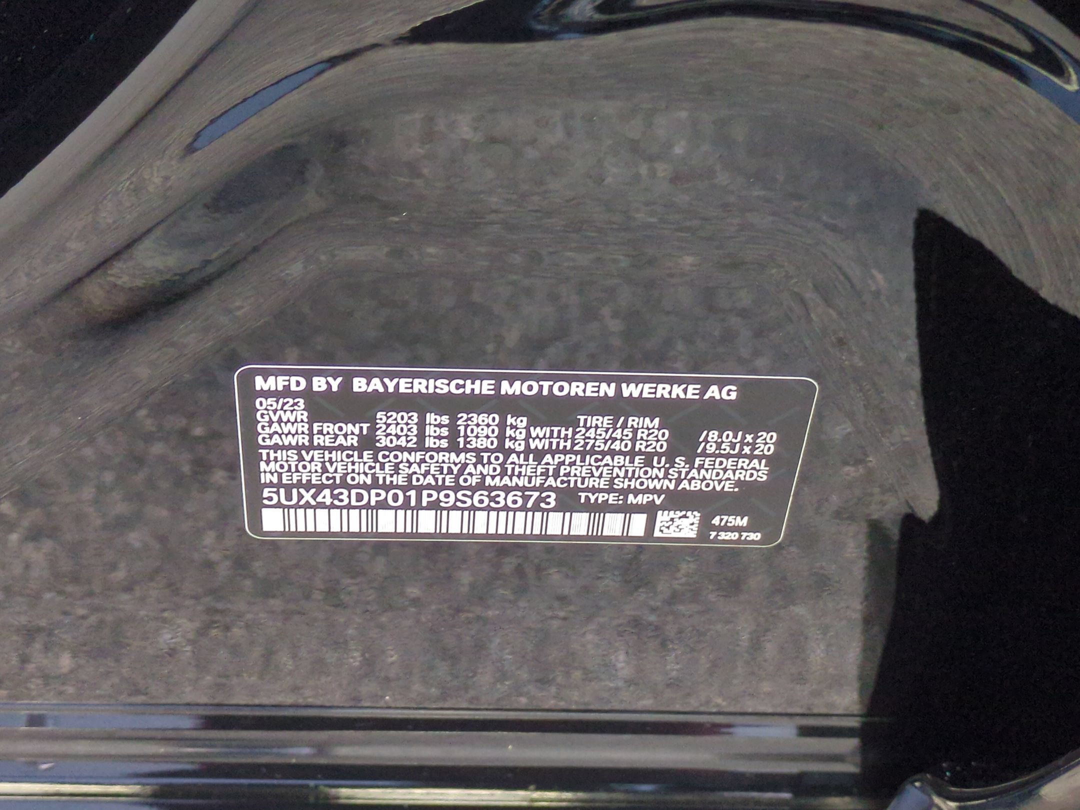 Used 2023 BMW X3 sDrive30i w/ M Sport Package RWD image 43