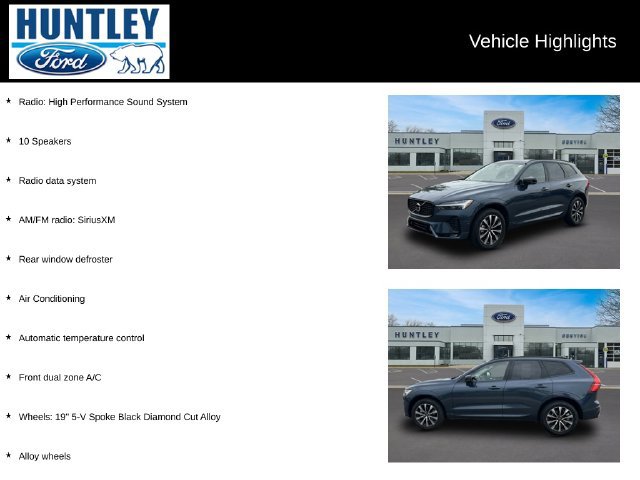 Used 2025 Volvo XC60 B5 Plus AWD/4WD image 2