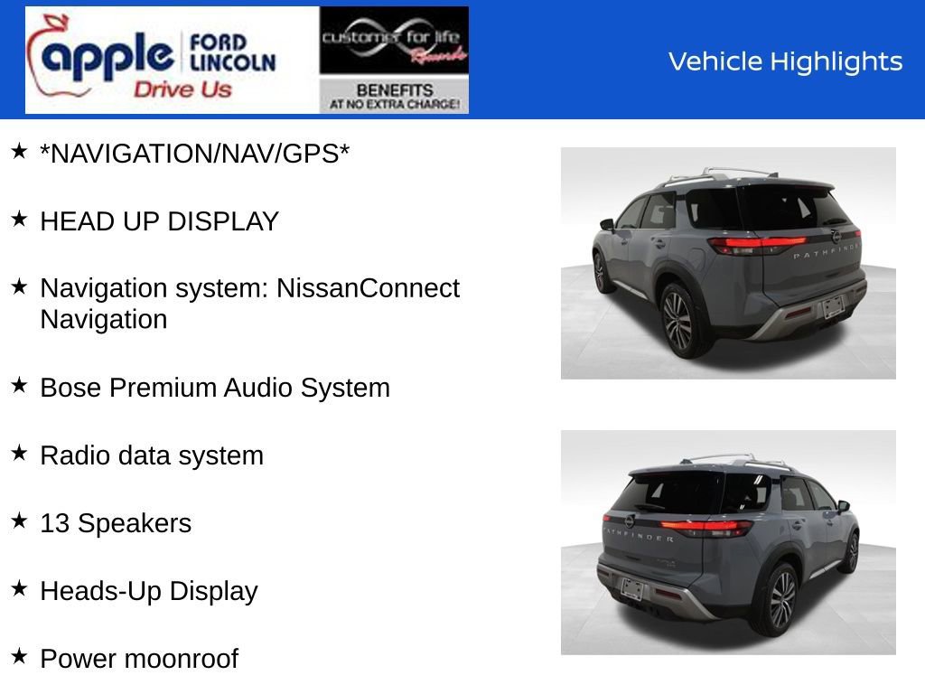 Used 2022 Nissan Pathfinder Platinum w/ Cargo Package image 13