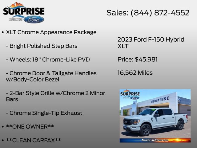 Certified 2023 Ford F150 XLT w/ Equipment Group 302A High AWD/4WD image 32