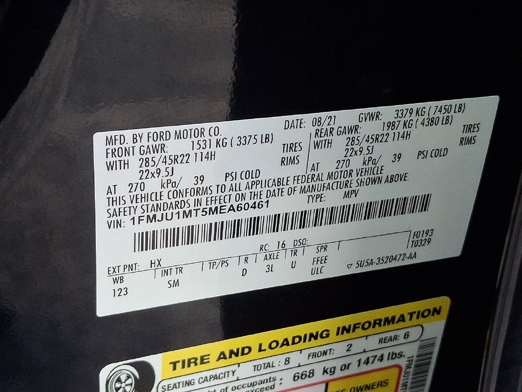 Certified 2021 Ford Expedition Platinum AWD/4WD image 30