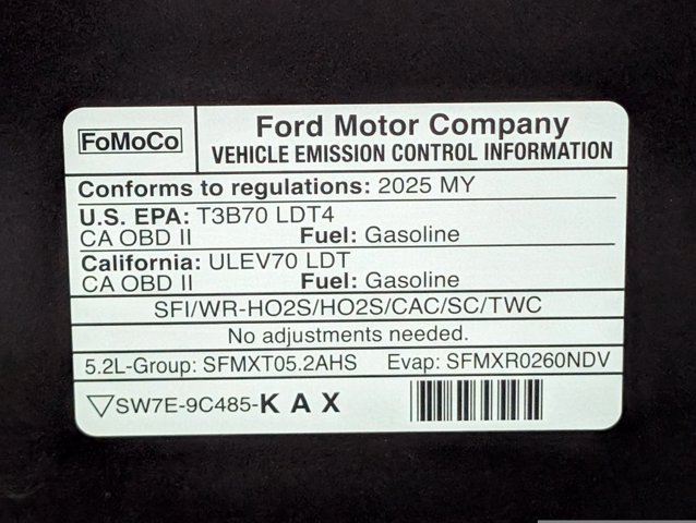 Certified 2025 Ford F150 Raptor w/ Equipment Group 803A Raptor R AWD/4WD image 32