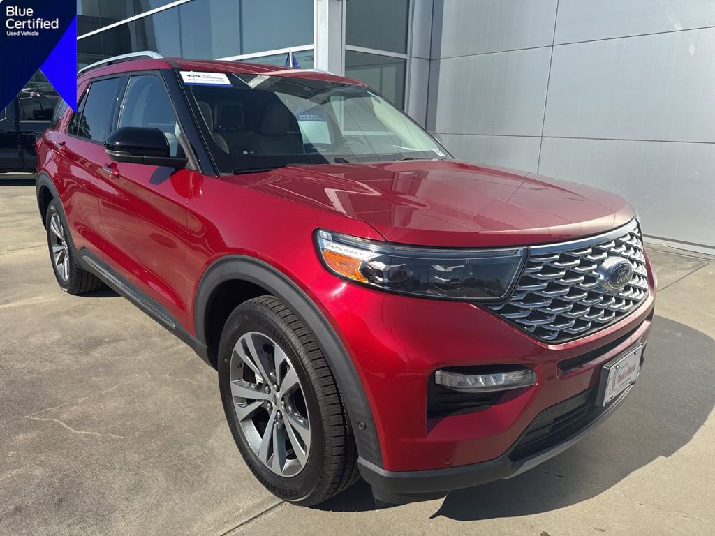 Certified 2020 Ford Explorer Platinum w/ Premium Technology Package image 1