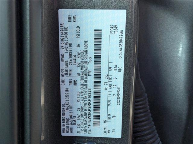 Certified 2024 Ford F150 XLT w/ Equipment Group 302A MID image 24