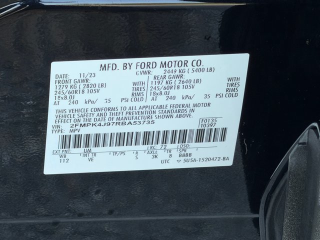 Certified 2024 Ford Edge SEL AWD/4WD image 31