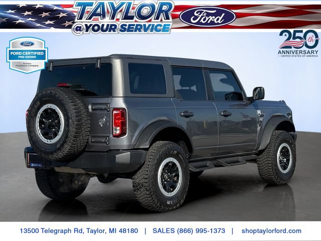 Certified 2023 Ford Bronco Big Bend w/ Sasquatch Package AWD/4WD image 3