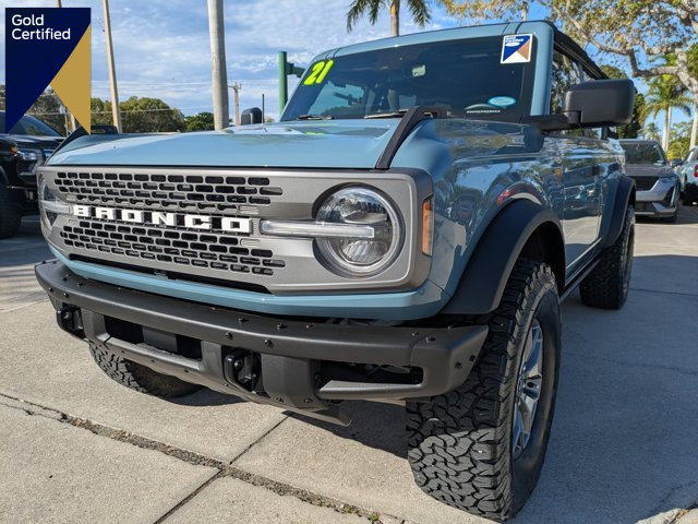 Certified 2021 Ford Bronco Badlands