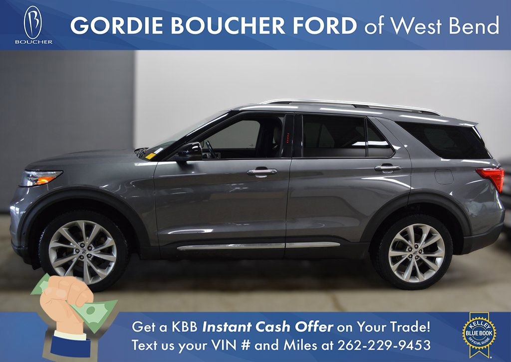 Certified 2021 Ford Explorer Platinum w/ Equipment Group 601A image 2