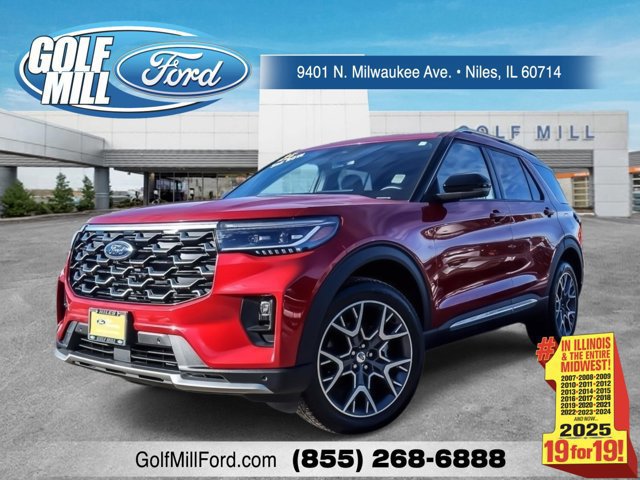 Certified 2025 Ford Explorer Platinum w/ Ultimate Package