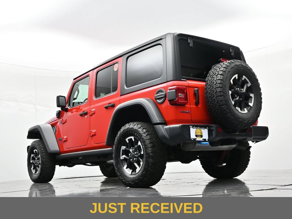 Used 2025 Jeep Wrangler Unlimited Rubicon 4xe w/ Safety Group AWD/4WD image 24