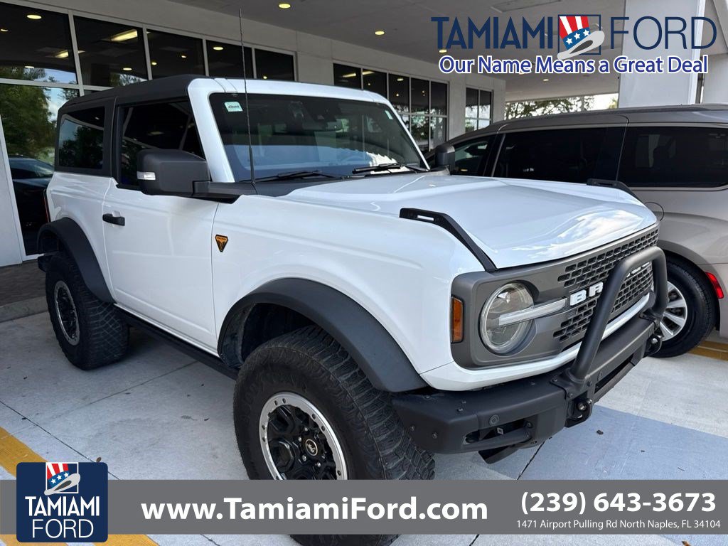 Certified 2023 Ford Bronco Badlands w/ Sasquatch Package AWD/4WD image 1