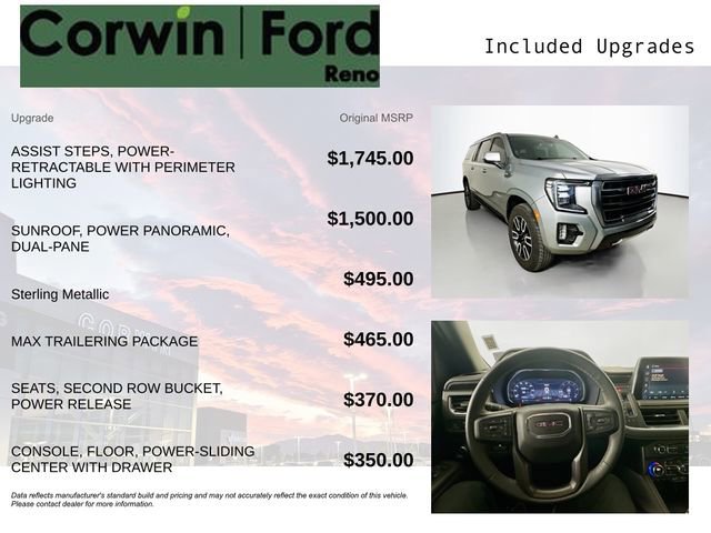 Used 2023 GMC Yukon XL AT4 w/ Max Trailering Package image 10