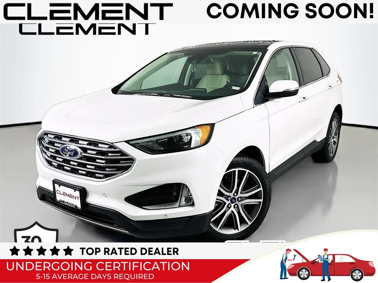 Certified 2022 Ford Edge Titanium