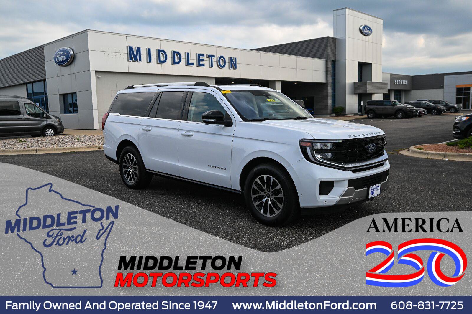Certified 2025 Ford Expedition Max Platinum AWD/4WD image 1