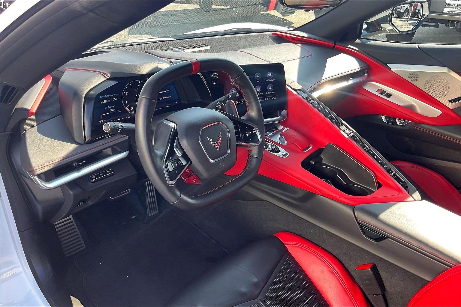 Used 2022 Chevrolet Corvette Stingray Preferred Cpe w/ Engine Appearance Package RWD image 12