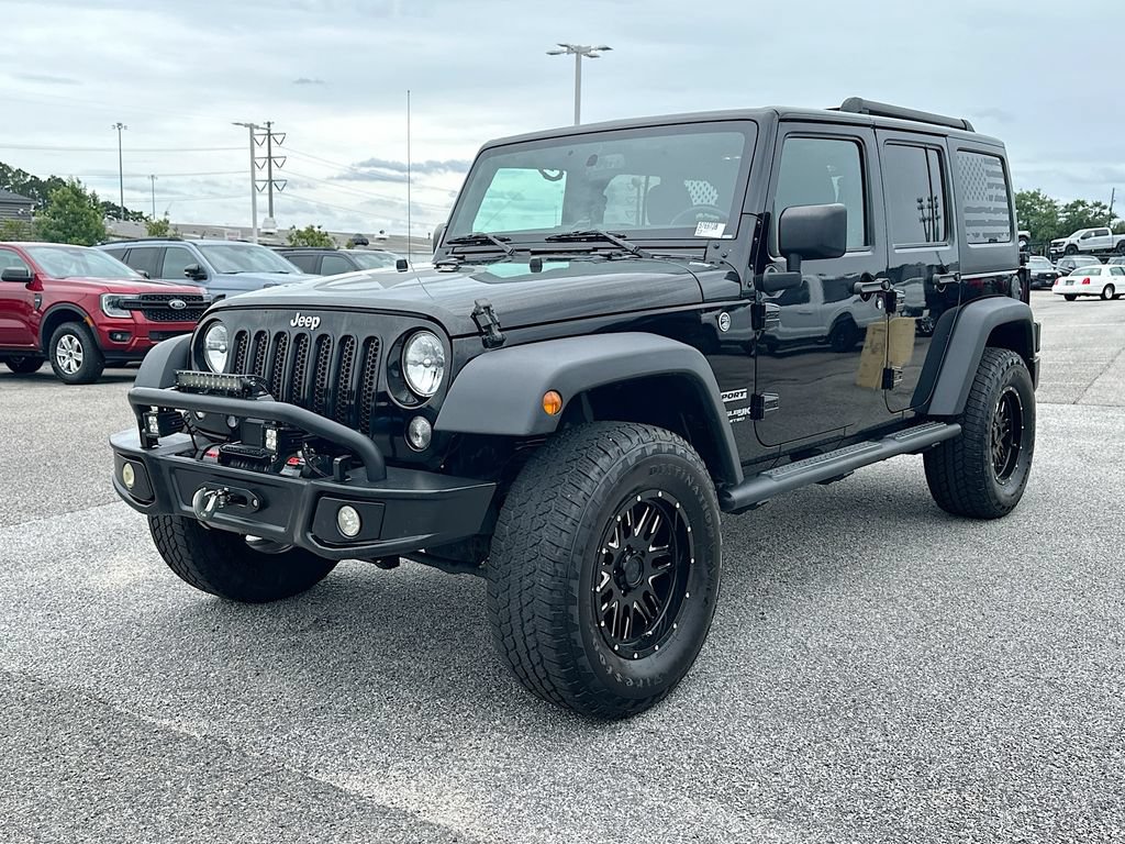 Used 2018 Jeep Wrangler Unlimited Sport S AWD/4WD image 1