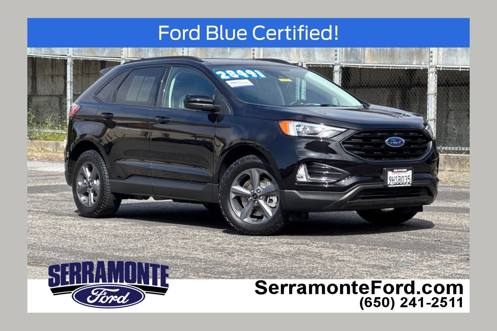 Certified 2023 Ford Edge SEL w/ Sport Appearance Package AWD/4WD image 1