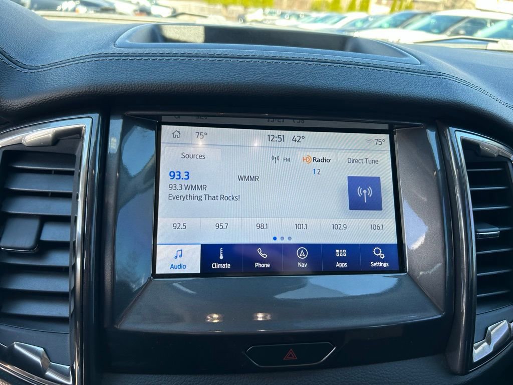 Certified 2019 Ford Ranger Lariat w/ Equipment Group 501A Mid image 29