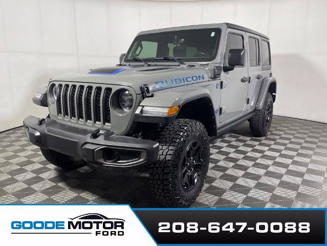 Used 2023 Jeep Wrangler Unlimited Rubicon 4xe w/ Steel Bumper Group AWD/4WD image 4
