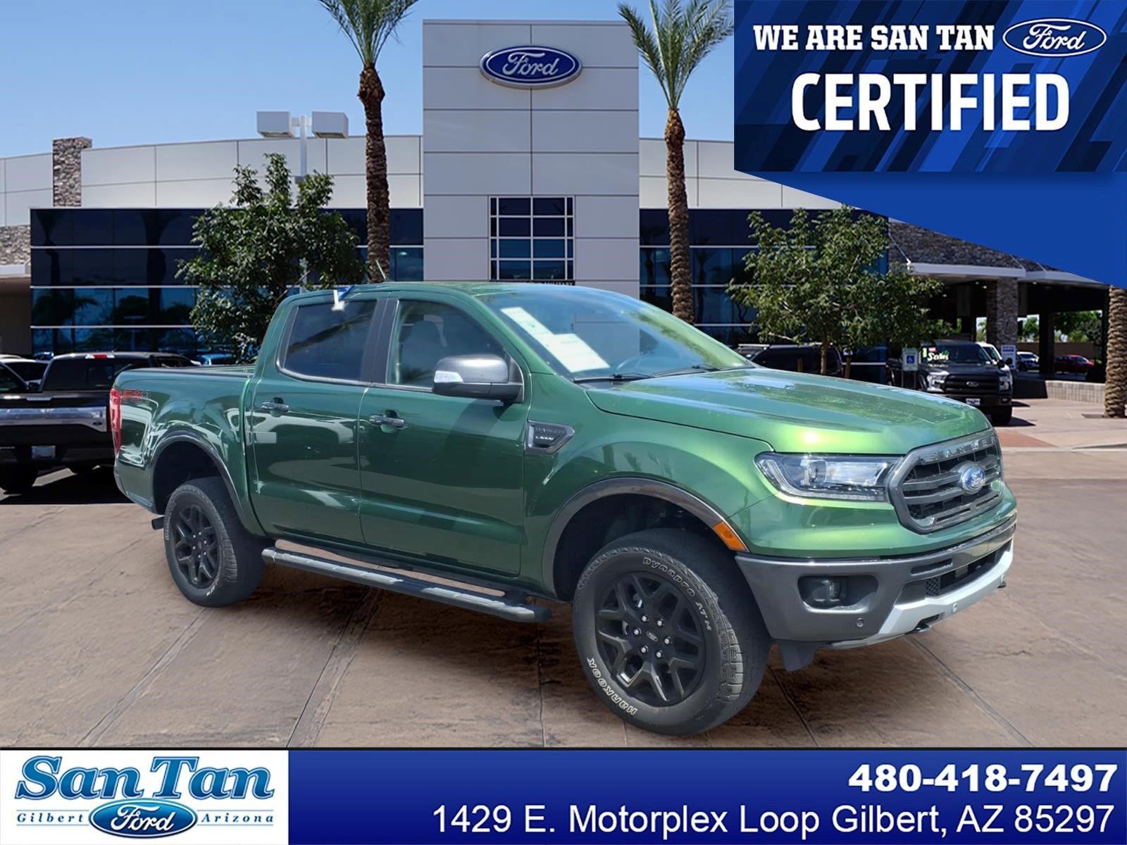 Certified 2023 Ford Ranger Lariat w/ Equipment Group 501A High AWD/4WD image 7